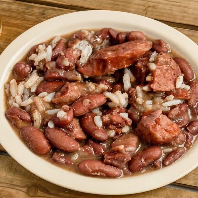 Red Beans and Rice.