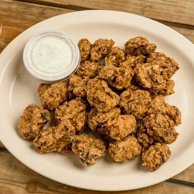 Fried Mushrooms.