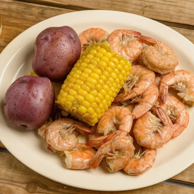 Boiled Shrimp.
