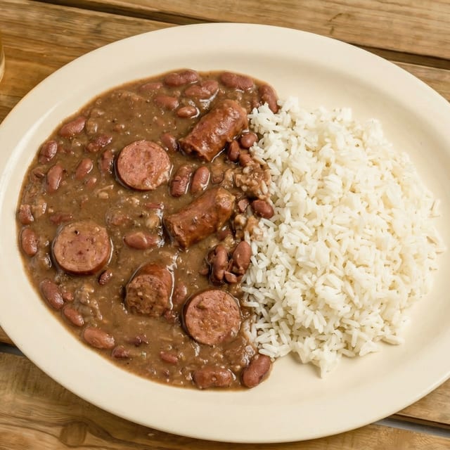 Bowl of Chicken and Sausage Gumbo.