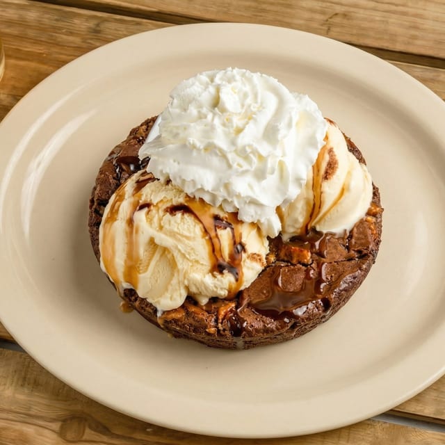 Skillet Brownie.