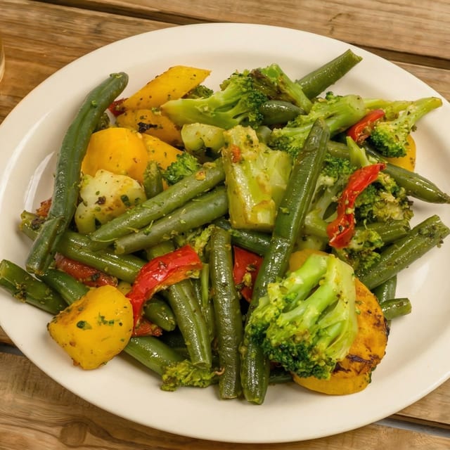 Grilled Seasonal Vegetables.