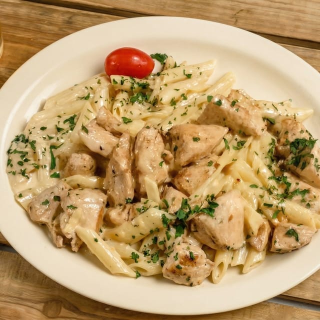 Cajun Chicken Alfredo.