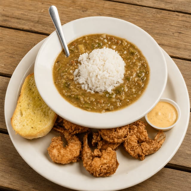 Shrimp Étouffée.