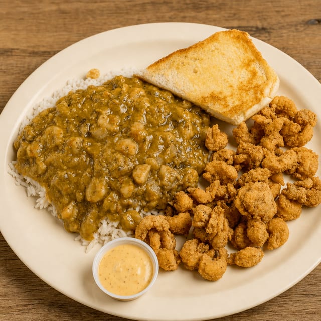 Crawfish Half and Half.