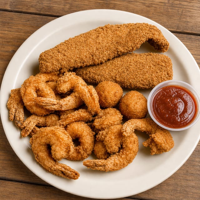 Three Combo Platter.