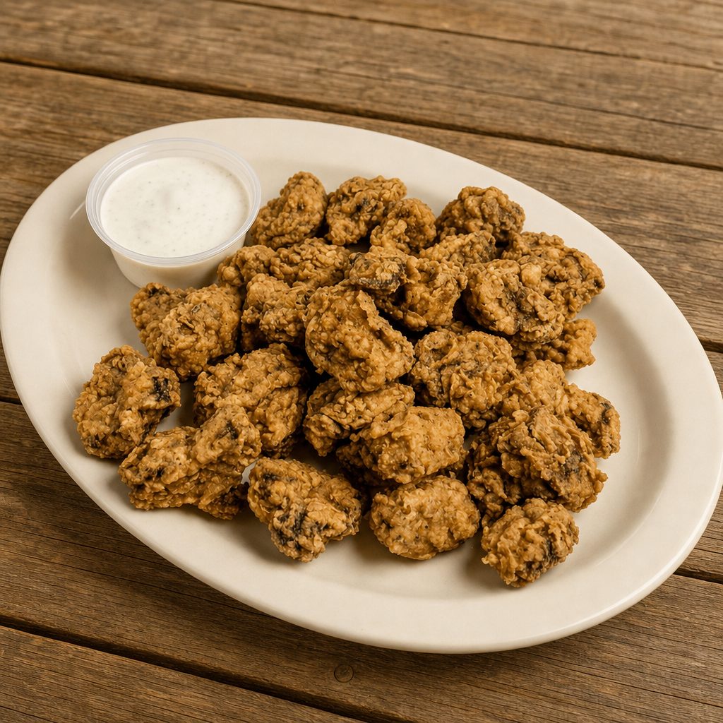 Fried Mushrooms.