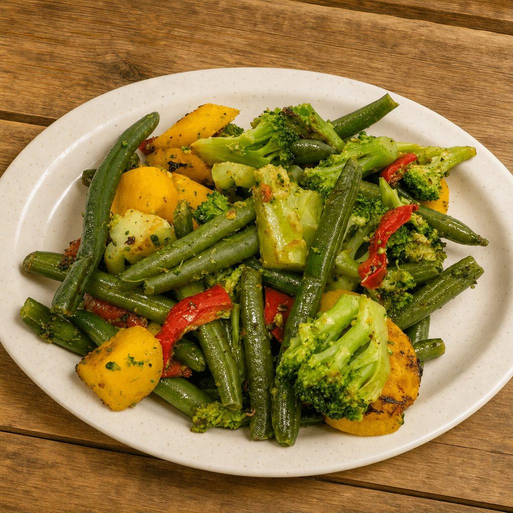 Grilled Seasonal Vegetables.