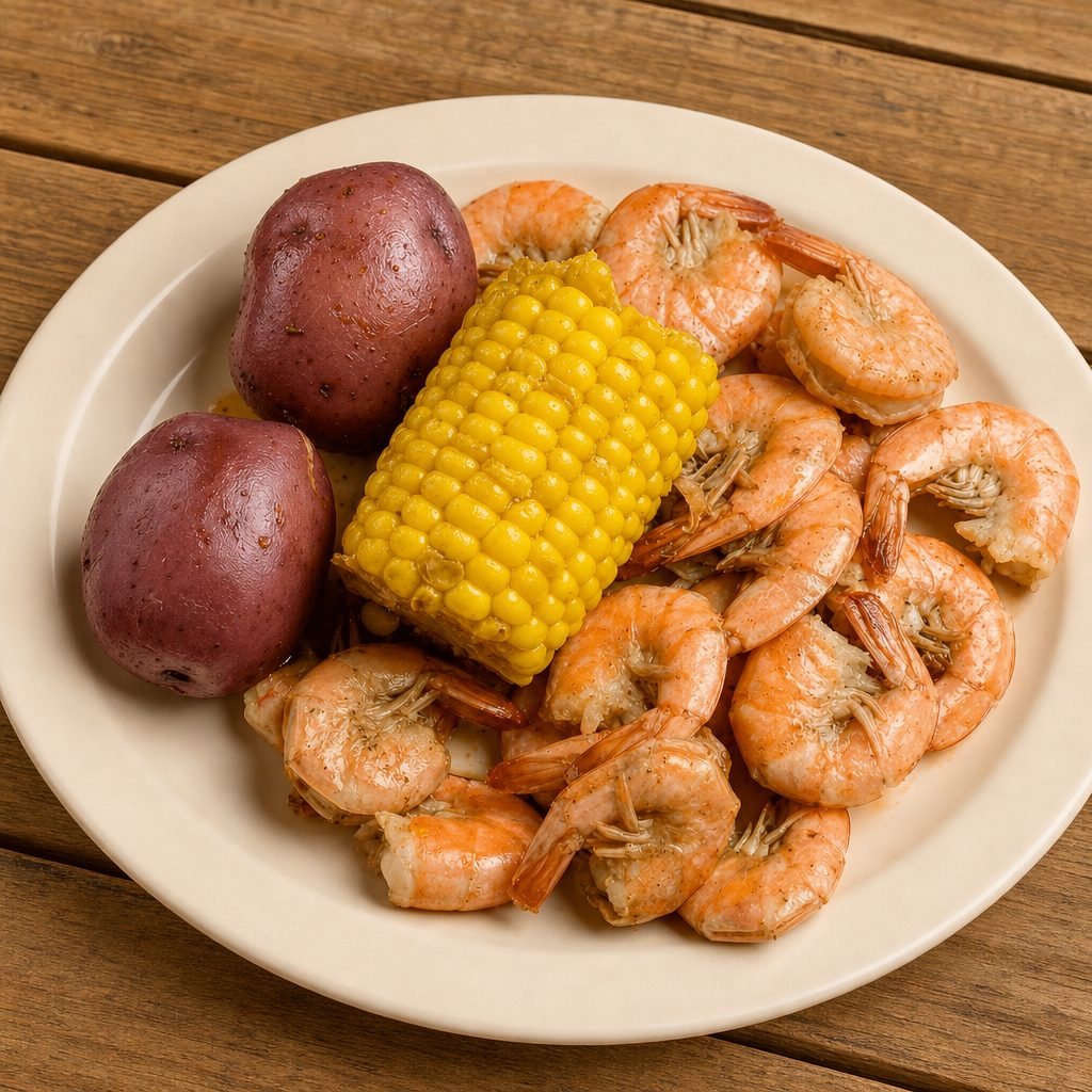 Boiled Shrimp.