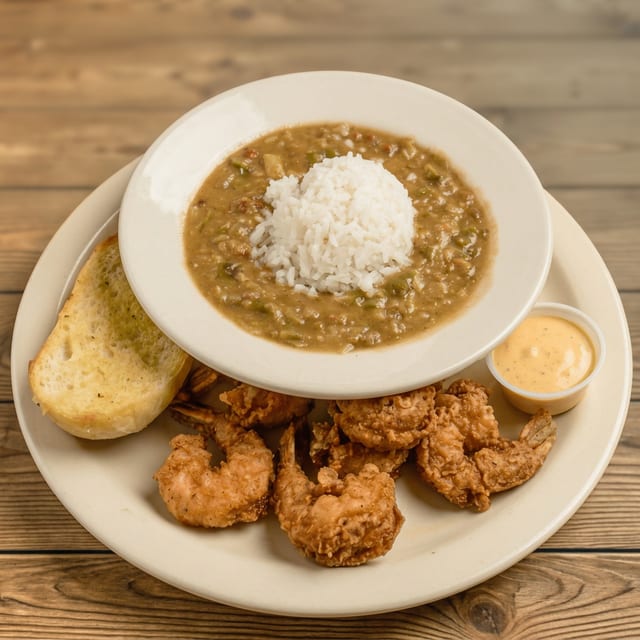 Shrimp Étouffée.