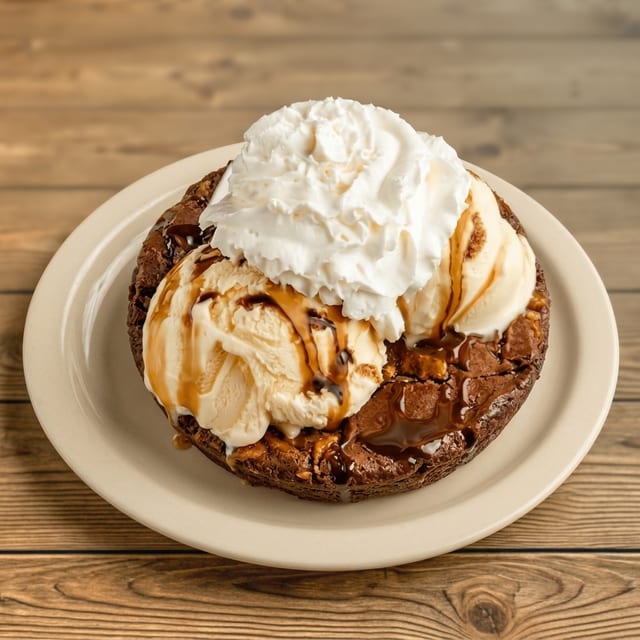 Skillet Brownie.