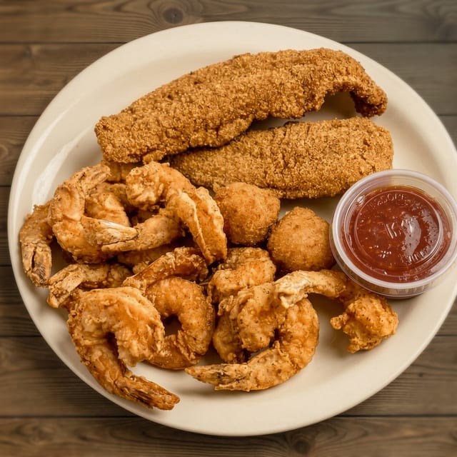 Three Combo Platter.